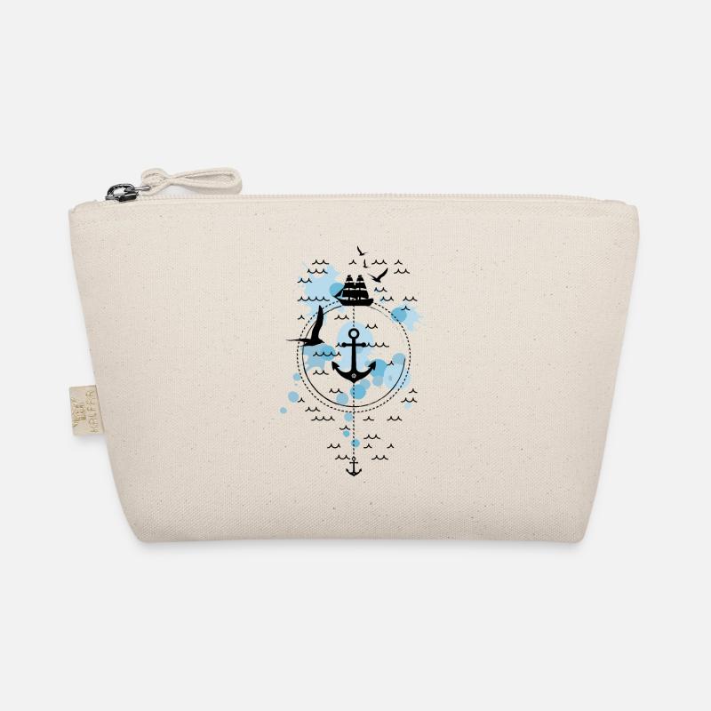 ANKER - SEEFAHRT - KLECKSE Bio-Täschchen