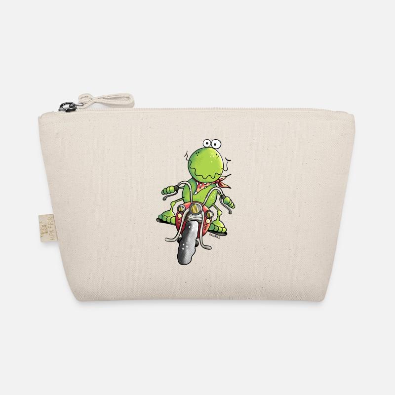 Biker Frog Organic Pouch