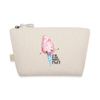 zuckerwatte süß Freundschaft Liebe Mädchen Kinder - Bio-Täschchen - Natur - Vorne