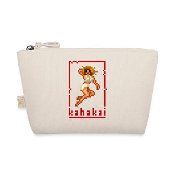 Pixel Pinup Beach - Organic Pouch - nature - Front