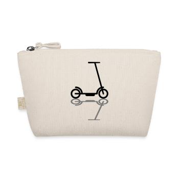 e mirroring electric scooter tretro - Organic Pouch - nature - Front