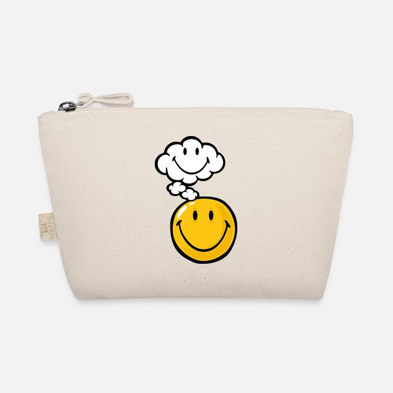 Smiley Thought - Bio-Täschchen - Natur
