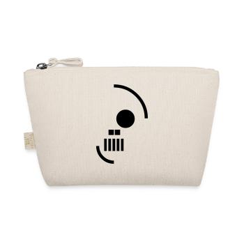 Skull - Bio-Täschchen - Natur - Vorne