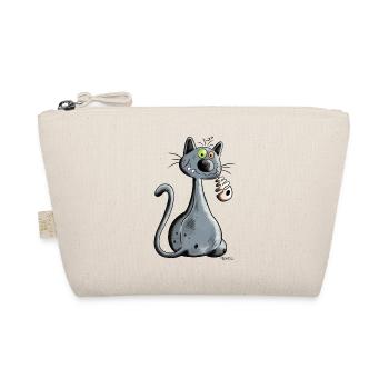 Black Cat - Organic Pouch - nature - Front