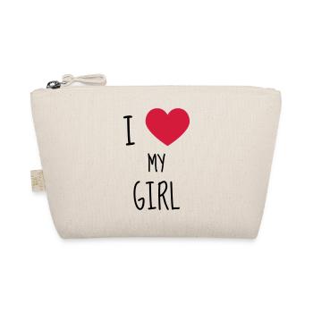 fille / fée / princesse / bébé - Trousse biologique - nature - Devant