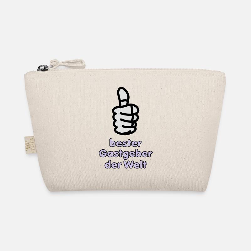 Vektorgrafik bester Gastgeber der Welt Bio-Täschchen
