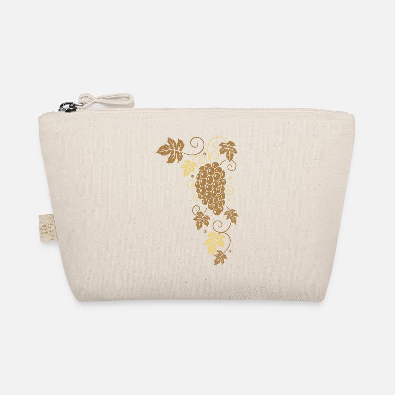 Wine, grapes, vine leaves, tendrils Organic Pouch