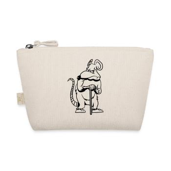 Rat old in a bad mood - Organic Pouch - nature - Front