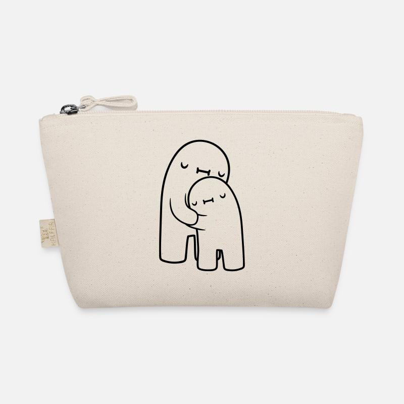 Liebevoll Umarmen Design Bio-Täschchen