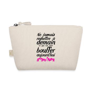 humour couple sexe amour bouffer chatte citation - Trousse biologique - nature - Devant