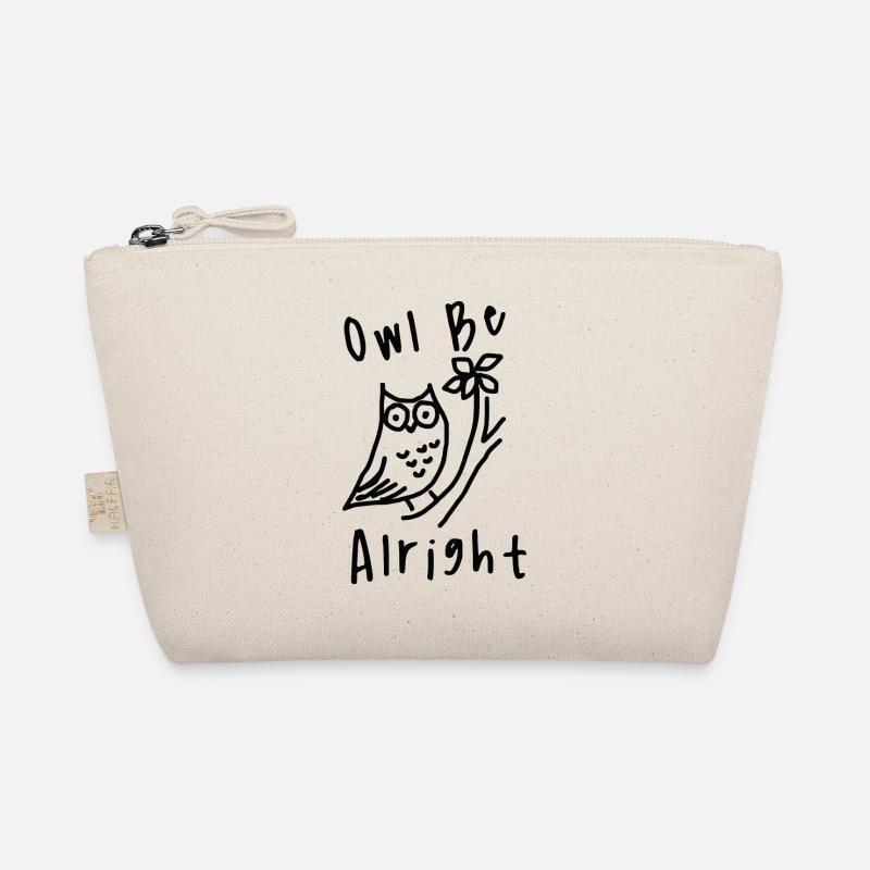 Eule sei in Ordnung Bio-Täschchen