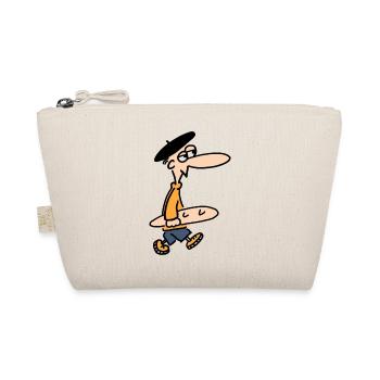 Frenchman buys baguette - Organic Pouch - nature - Front