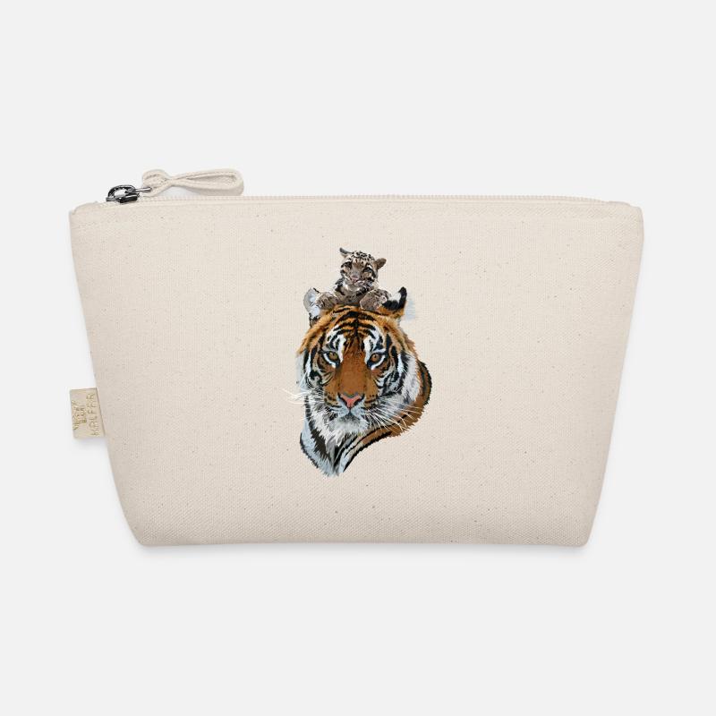 Bengal Tiger and Hazy Tiger Organic Pouch