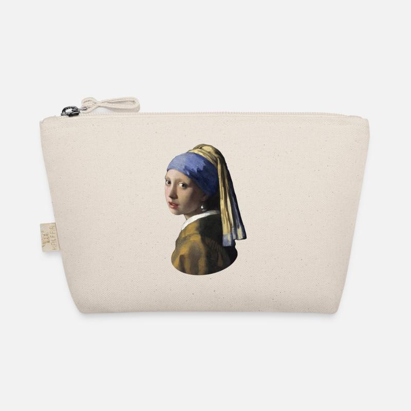 Jan Vermeer Fille avec boucle d'oreille en perles * Pull Trousse biologique