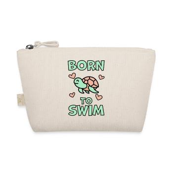 Born To Swim Bébé Natation Cadeau - Trousse biologique - nature - Devant