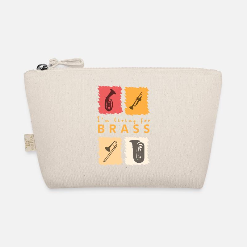 Living for Brass - Bio-Täschchen - Natur