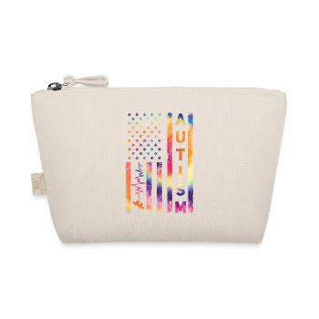 American USA Flag Autism Aware... Autism Awareness - Trousse biologique - nature - Devant