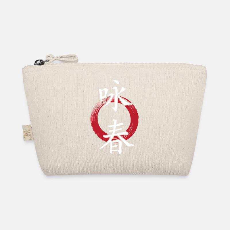 Wingtsun Wing chun Chinesische Schriftzeichen Bio-Täschchen