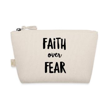Faith Over Fear - Organic Pouch - nature - Front