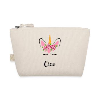 Unicorn hens night bacherlorette party crew - Organic Pouch - nature - Front
