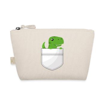 Pocket Dino Peek - Bio-Täschchen - Natur - Vorne