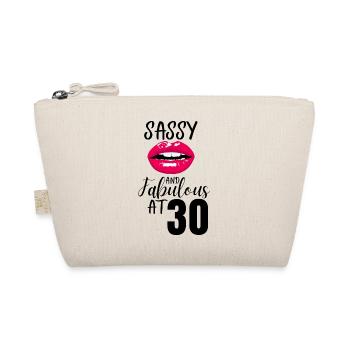 Sassy et Fabuleux à 30 ans. 30e anniversaire - Trousse biologique - nature - Devant