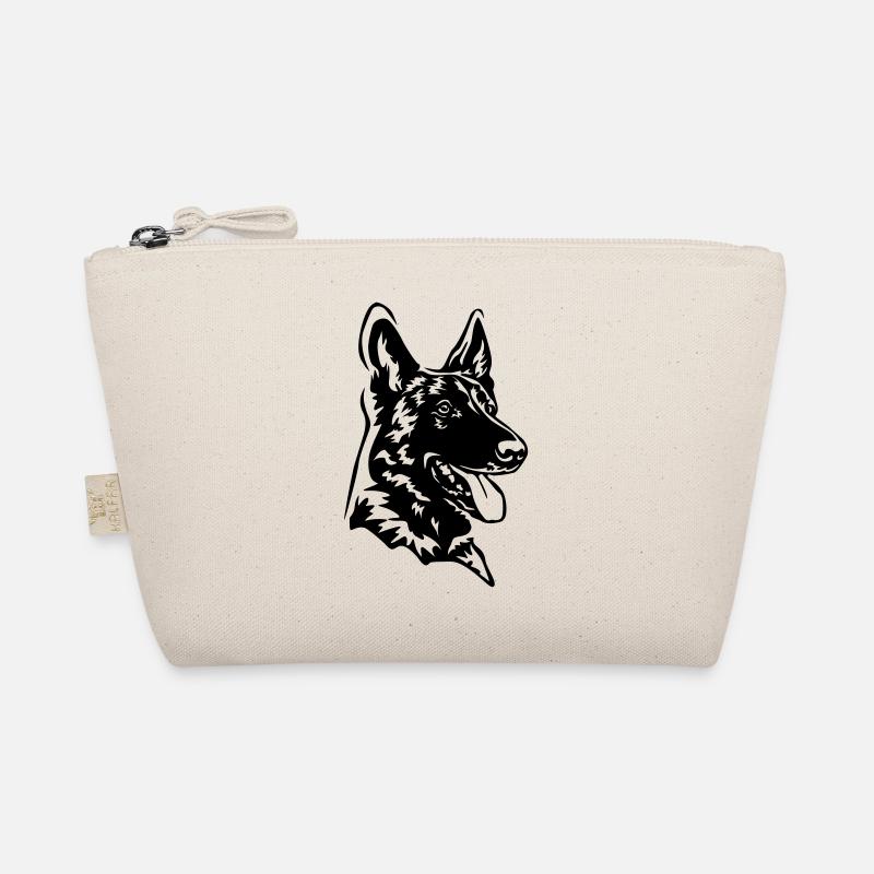 Malinois Kopf Bio-Täschchen