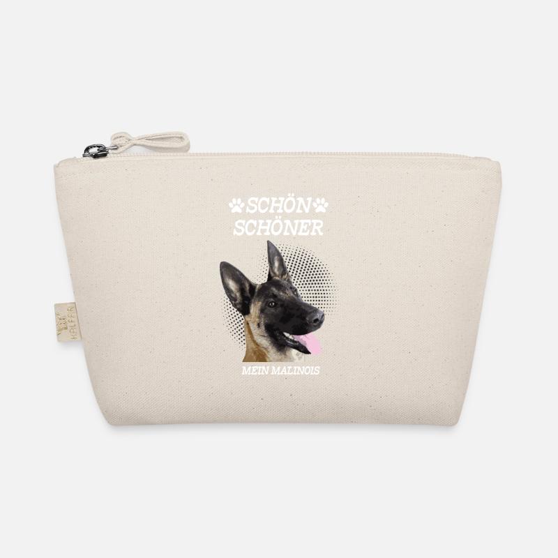 Schön Schöner Mein Malinois - Bio-Täschchen - Natur