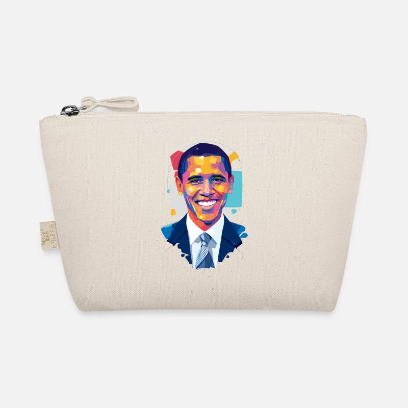 Barack Obama Digitale Kunst Bio-Täschchen