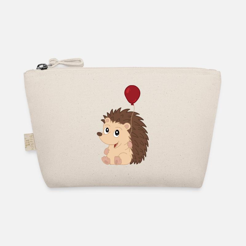 Mignon bébé hérisson avec ballon Trousse biologique