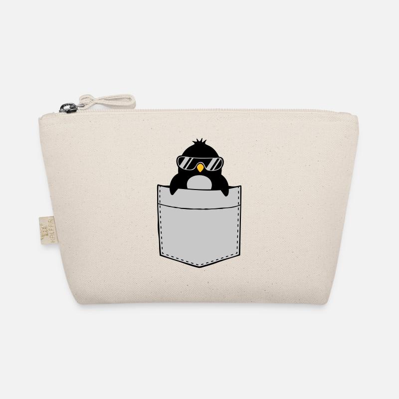 Pinguin Hemd Brusttasche Bio-Täschchen