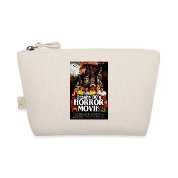 Trashy 80s Horror Movie - Organic Pouch - nature - Front