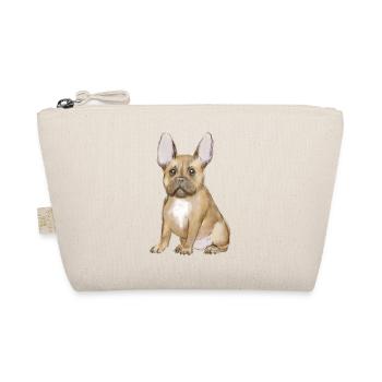 Adorable french bulldog puppy - Organic Pouch - nature - Front