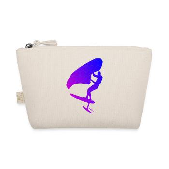 foilwing wingsurfen hydrofoil wingsurf Herren - Bio-Täschchen - Natur - Vorne