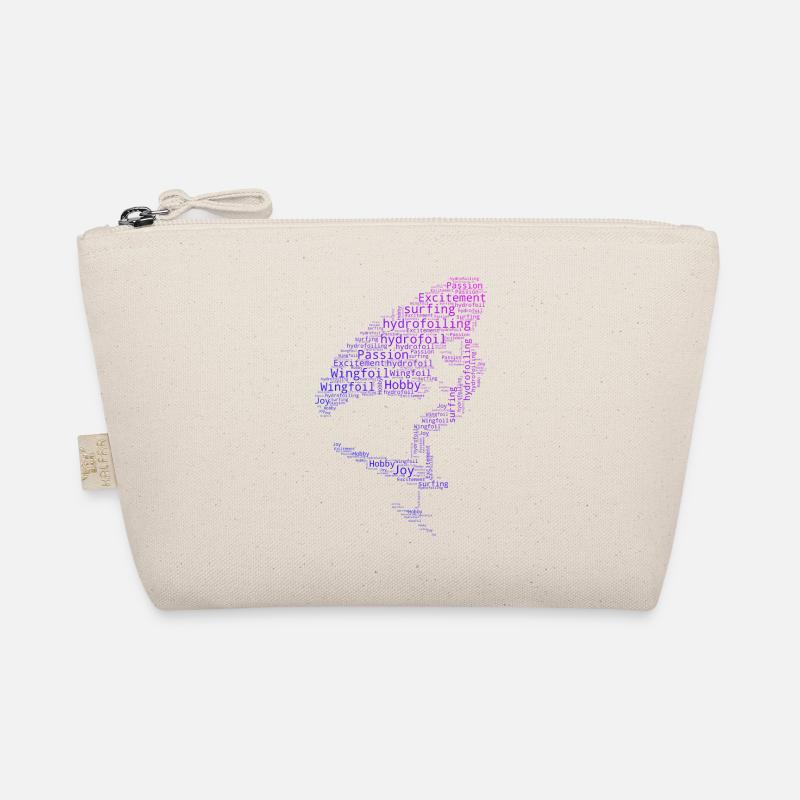 Damen wingfoil foilwing wingsurf wingsurfen - Bio-Täschchen - Natur