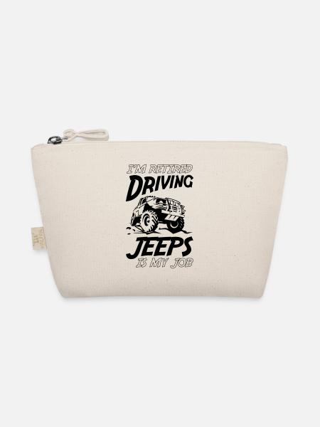Je suis à la retraite Conduire des jeeps est mon travail - Trousse biologique - nature - Devant