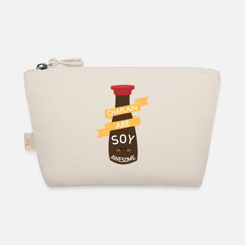 Chaplain are soy awesome cute funny pun jokes Organic Pouch