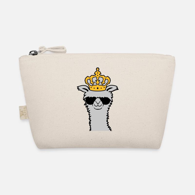 King Llama sunglasses cool Organic Pouch
