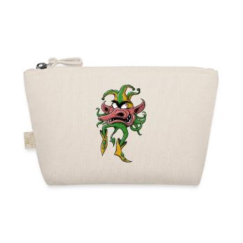 🤡 CIRCUS CLOWN Fun and Weird Gift Items - Organic Pouch - nature - Front