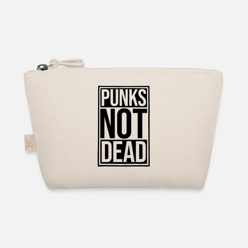punks not dead Zitat Bio-Täschchen