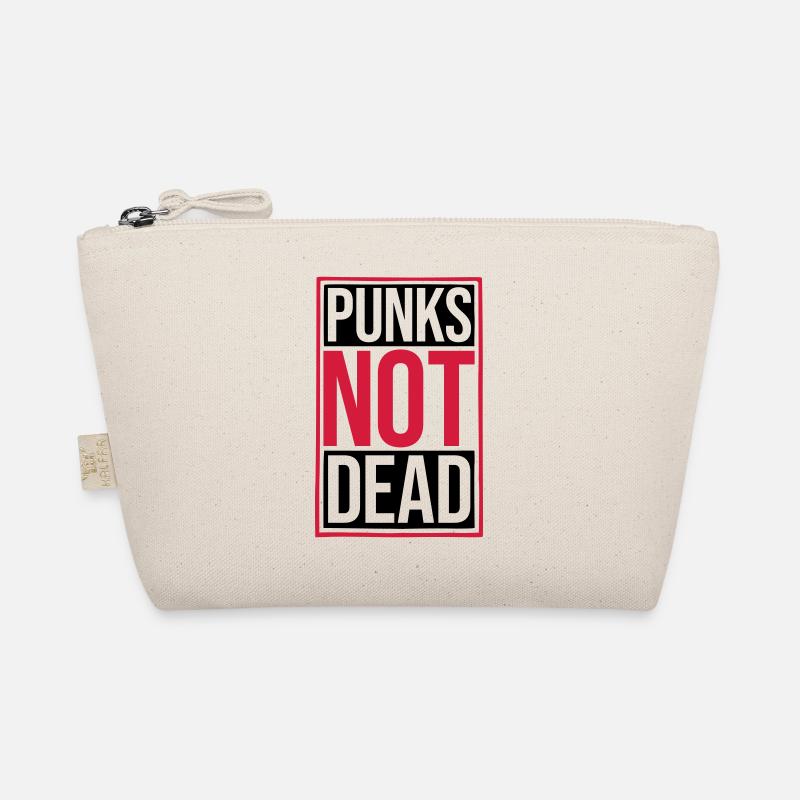 punks not dead Zitat Bio-Täschchen