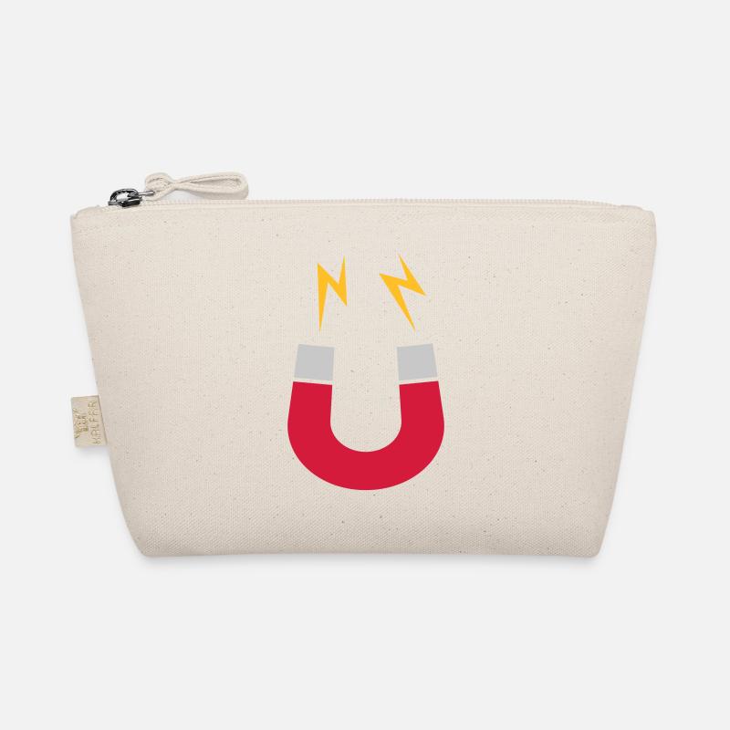 Magnet logo flashes funny Organic Pouch
