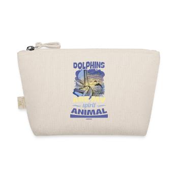 Dolphin Dolphin School Mammal Sea Dolphinarium - Organic Pouch - nature - Front