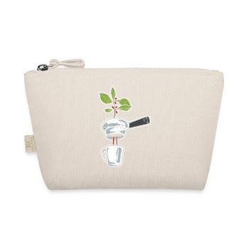 Coffee -Espresso Barwoman Gift - Organic Pouch - nature - Front