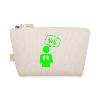 Nope - Organic Pouch - nature - Front