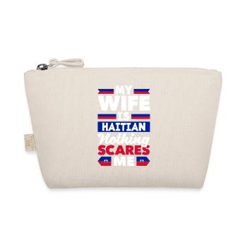 Haïti Haïti Haïti Drapeau Femme Drôle - Trousse biologique - nature - Devant
