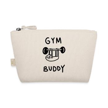 Gym Buddy Faultier - Bio-Täschchen - Natur - Vorne