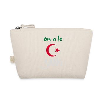 we have blood Algeria - Organic Pouch - nature - Front