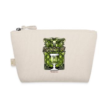 Absinthe Art Nouveau Look Design - Organic Pouch - nature - Front