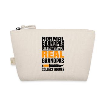 Knife Collector - Organic Pouch - nature - Front